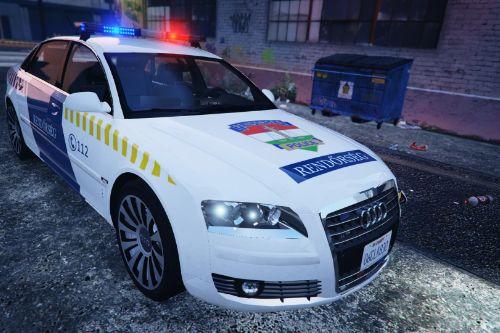 Hungarian Police Audi A8